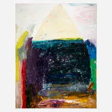 Robert Baribeau, Untitled, 1981, acrylic on canvas