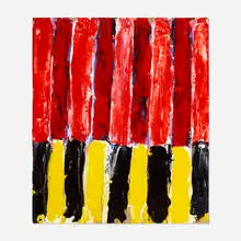 Kazuko Inoue, Untitled, 1996, acrylic on linen