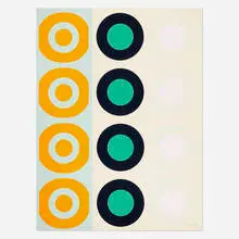 Peter Gee, Untitled, c. 1960, screenprint in colors