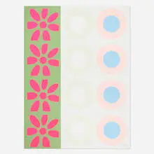 Peter Gee, Untitled, c. 1960, screenprint in colors