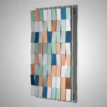 Gary Webb, Little Split, 2006, American white ash wood, metal brackets, mirrors