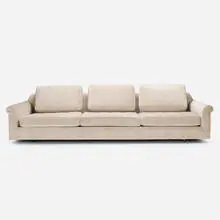 Edward Wormley, Sofa, model 5409, c. 1950, mohair upholstery