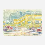 David Korty, Untitled (Ikea), 2006, watercolor on paper