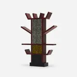 Miniature Casablanca cabinet by Ettore Sottsass, c. 1986, laminate, sold Apr 2021