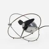 Ezio Pirali, Zerowatt fan, model VE505, c. 1954, cast metal, steel, rubber