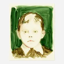 Annie Kevans, Wittgenstein, 2009, oil on paper