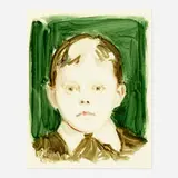 Annie Kevans, Wittgenstein, 2009, oil on paper
