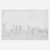 Wesley Willis, Untitled (New York Skyline from the Hudson River, night view)