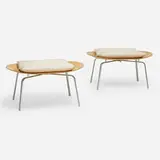 Vico Magistretti, Betulla stools, pair