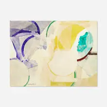 John Little, Copernicus, 1967, acrylic and paper collage on board