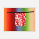 James Rosenquist, Horizontal Bar, 1973, screenprint in colors with collage
