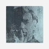 Self Portrait by Andy Warhol, 1967, screenprint on canvas, sold Apr 2021