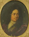 Willem van Mieris, Untitled, oil on copper 9.5 x 7.5cm