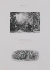Untitled by Samuel Palmer, 1852 etching, sold Sep 2021