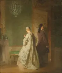 Pancraz Körle, Untitled, oil on canvas 42.5 x 36cm