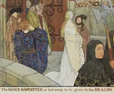 Untitled by Eleanor Fortescue-Brickdale, watercolour and bodycolour over pencil 27 x 34cm, sold Sep 2021
