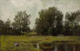 Hugh Bolton Jones, Marsh Landscape, oil on canvas