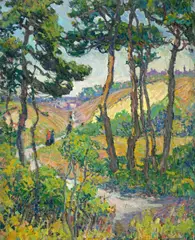 Mary Bradish Titcomb, Through the Dunes, oil on canvas