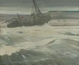 Richard Edward Miller, A Beached Fishing Boat