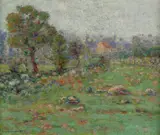 William Emile Schumacher, A Rocky Field in Summer, 1911, oil on canvas