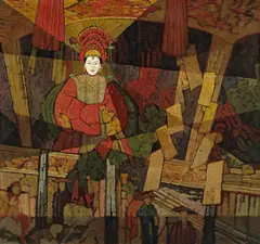 Frederick Milton Grant, The Empress, oil on masonite