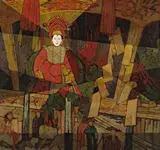 Frederick Milton Grant, The Empress, oil on masonite