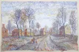 Hughes Claude Pissarro, Le chemin de la Menaudiere