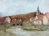 Bernard Gantner, Belle Alsace, 1997, oil on canvas