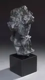 David Aronson, Thinker II, bronze with black patina