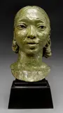 Jacob Epstein, Rita Romilly, 1937, bronze with green patina