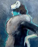 Jean-Pierre Cassigneul, Portrait of a Blue Lady