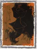 Marino Marini, Acrobate, 1955, tempera on paper