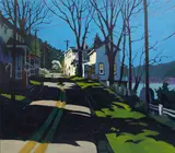 Jon Carsman, Spring Thaw, 1973, acrylic on canvas
