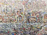 Kyu-nam Han, Venice Grand Canal, 1998, acrylic on canvas