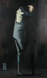 Antonio Rodríguez Luna, Asi quedan, 1960, oil on canvas
