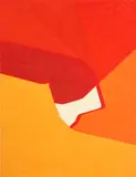 Pablo Palazuelo, Gotica Serie B No. 2, 1971, gouache on paper