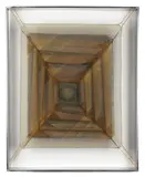 Manuel Rivera, Espejo transparente 8, 1970, acrylic,  mesh screen, wire and aluminum