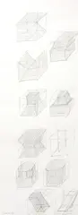 Untitled by Sol LeWitt, 1981, pencil on paper, offered Nov 2008