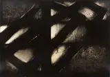 Aharon Gluska, Untitled, 1990, mixed media on canvas