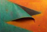 Herbert Ferber, Ancram, 1980, acrylic on canvas (relief)