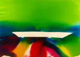 Phenomena Fade Land Grant by Paul Jenkins, 1984, watercolor on paper, offered Nov 2008