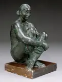 Felipe Castaneda, Desnudo sentada