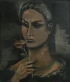 Federico Cantú Garza, La mujer de la rosa