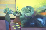 Vladimir Cora, Untitled, 1990, oil and acrylic on canvas
