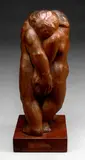 Jaime Andrade Moscoso, El arbol, 1940, walnut