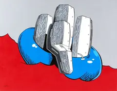 Julio Ferrer, Retrato de familia, 2005, acrylic on canvas