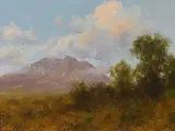 Diablo from Brentwood by Charles Dorman Robinson, oil on panel, offered Aug 2008