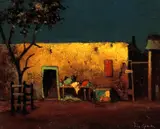 Will Sparks, Moonlight over an Adobe Home