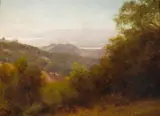 Charles Dorman Robinson, A View of the Bay, thought to be Sausalito