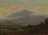 Charles Dorman Robinson, Mount Tamalpais from Greenbrae, Marin County